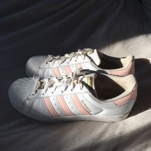 Adidas Rockstar sneakers 💗🤍